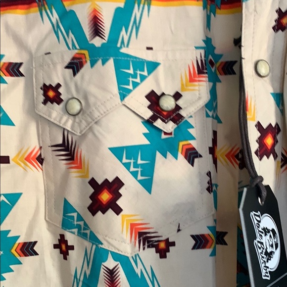 Colorful Western Patterned Shirt - Picture 5 of 5